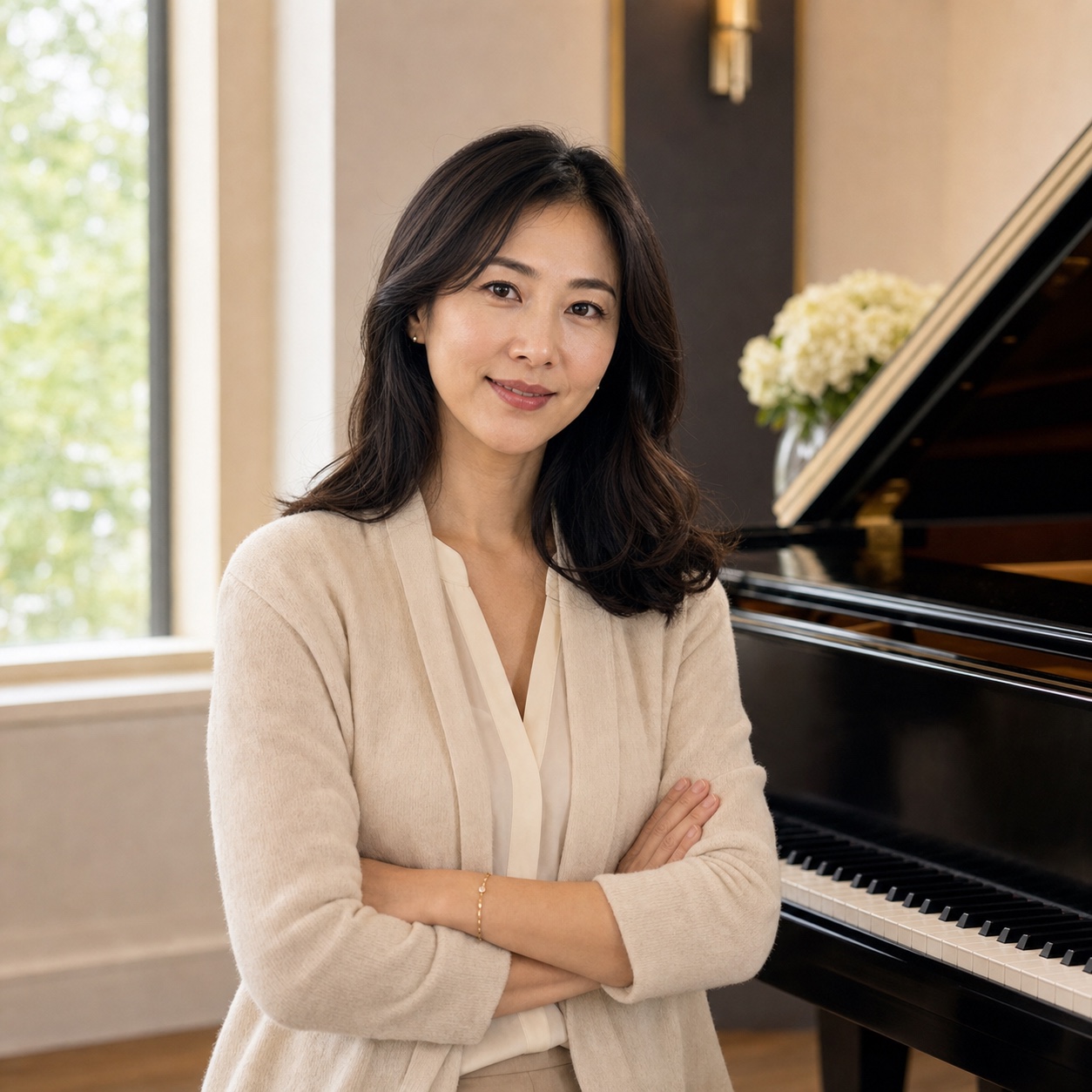 Portrait of piano instructor Ji-eun Park